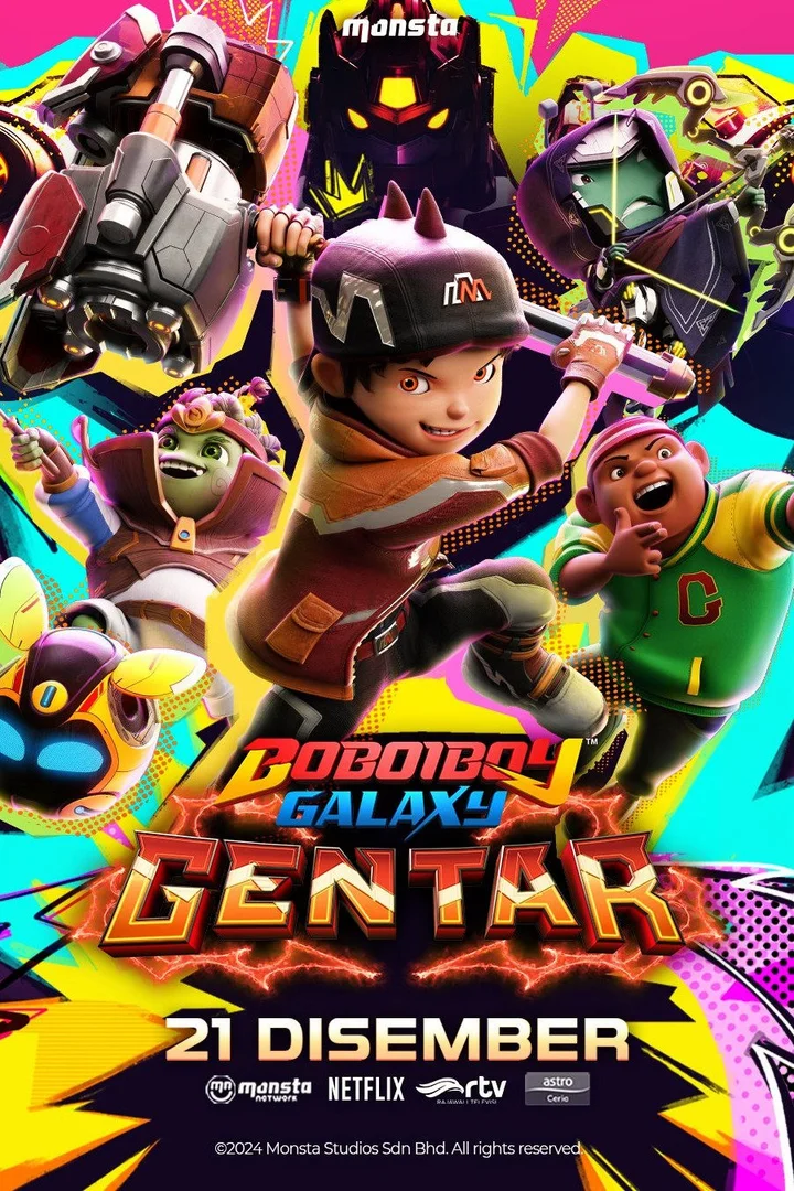 Boboiboy Galaxy Gentar (Phần 4) 