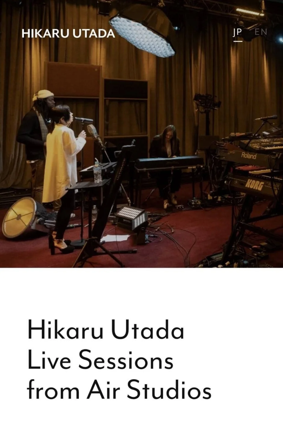 Utada Hikaru: Thu âm trực tiếp từ Air Studios 